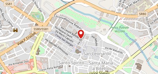 Trattoria Da Mauro Teramo sulla mappa