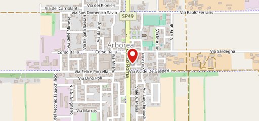 Trattoria Ristorante Margherita Arborea sulla mappa