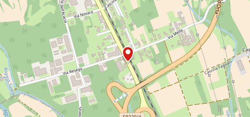 Bar Trattoria Pizzeria Meda sulla mappa