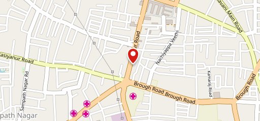 Trichy Cafe - Mettur road on map