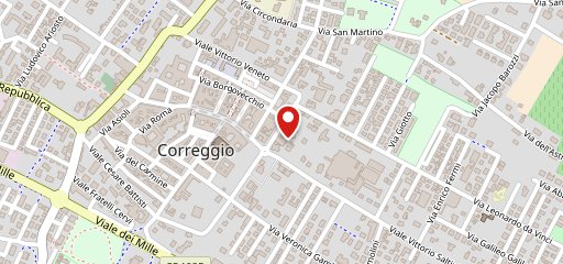 Correggio sulla mappa
