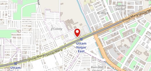 Twenty Four Chicken Huts on map