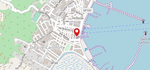 U' Barachè sulla mappa