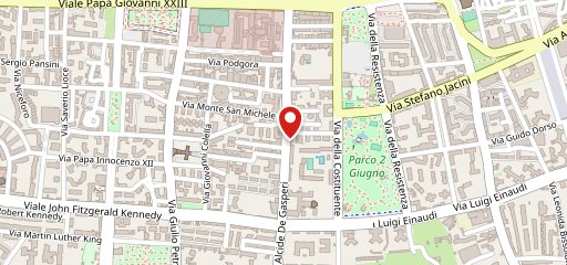 Pizzeria U'Priiscé sulla mappa