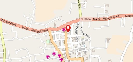 Vedanth Veg Restaurant on map