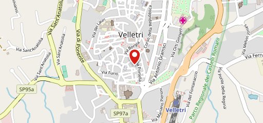 'O Velletrano sulla mappa