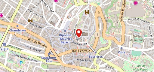 Vieux-Lausanne Restaurant & Giraf Bar sulla mappa