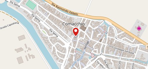 Vineria Bacco Comacchio sulla mappa