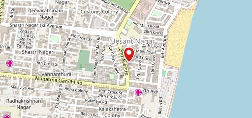 Vishranthi Veg Restaurant on map