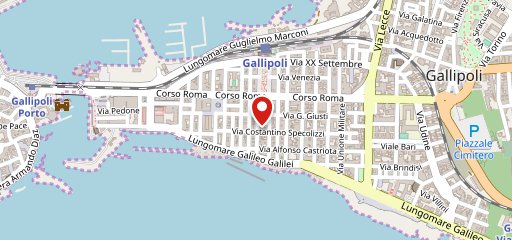 Vista Mare "Lu Spariolu" sulla mappa