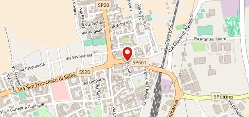 Pizzeria ristorante da Enzo sulla mappa