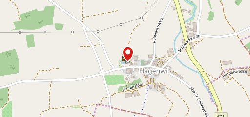 Wasserschloss Hagenwil sulla mappa
