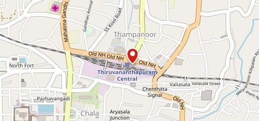 Where to Eat in Trivandrum on map