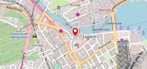 Wirtshaus Taube Luzern sulla mappa