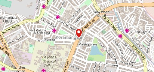 Yuki - Brewhouse and Kitchen Koramangala on map