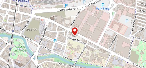 Zushi Padova sulla mappa